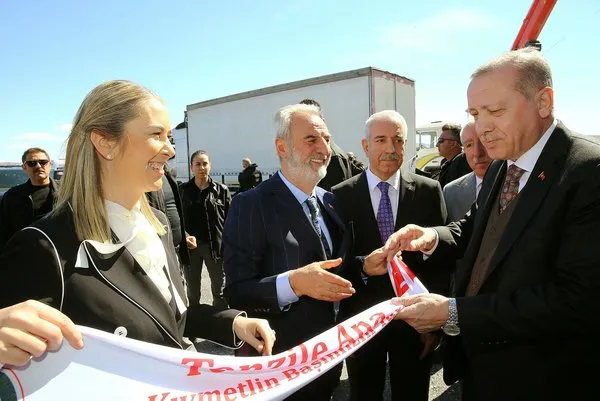Mardin Cumhurbaşkanı Erdoğan'ı coşkuyla karşıladı