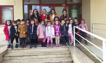 Minik öğrenciler bir araya geldi