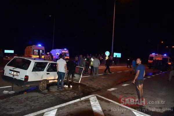Giresun’da feci kaza: 9 yaralı