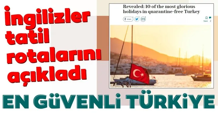 İngiliz Telegraph duyurdu! En güvenli ülke Türkiye