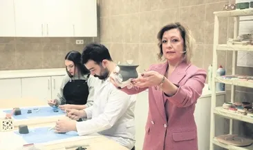 Körfezin dip çamuru seramik oluyor