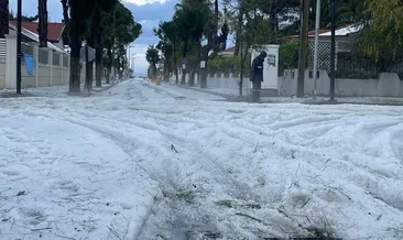 İzmir, Nisan’da beyaza büründü