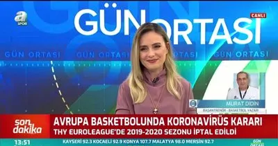 EuroLeague ve EuroCup iptal edildi! Murat Didin yorumladı