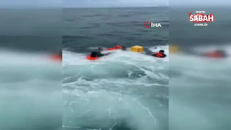 Kamboçya açıklarında tekne yandı: 1 ölü | Video