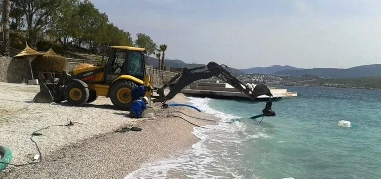 SON DAKİKA: Bodrum'da skandal görüntüler! Dalgıçlar şaşkına döndü! Suyun altına Çin Seddi...