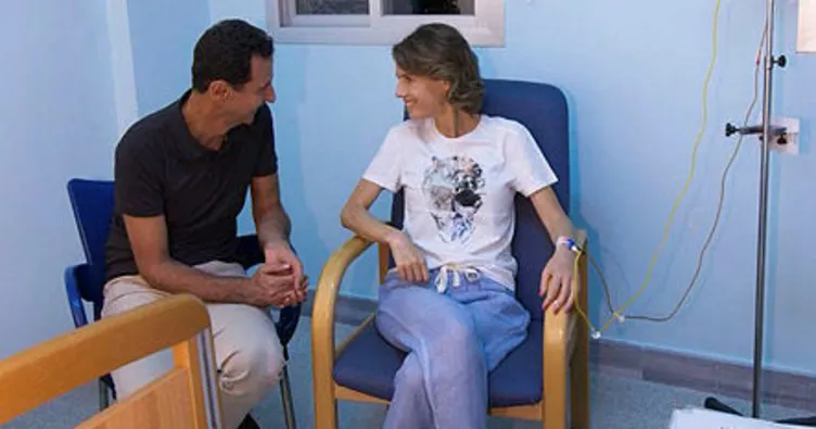 Beşar Esad’ın eşi hastaneye kaldırıldı