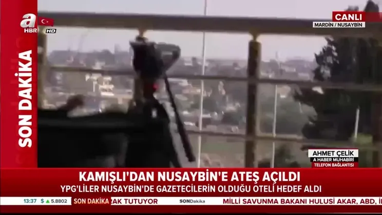 YPG, Nusaybin'de gazetecileri hedef aldı!