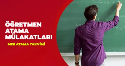 20 BİN ÖĞRETMEN ATAMA MÜLAKAT TARİHLERİ 2024: MEB ile öğretmen atama sözlü sınav yerleri ne zaman açıklanacak?