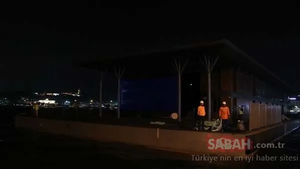 Karaköy yeni yüzer iskelesine kavuştu
