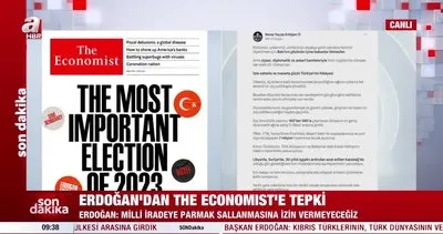 Başkan Erdoğan’dan The Economist’e tepki | Video
