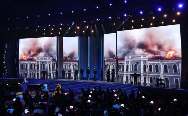 Dünyanın en prestijli müzik ödülü Grammy'e Zelenskiy damga vurdu! Söyledikleriyle yürekleri dağladı
