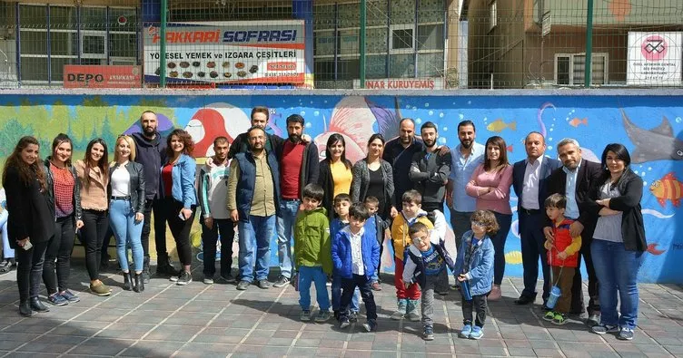 Miniklerden kültür merkezine ziyaret