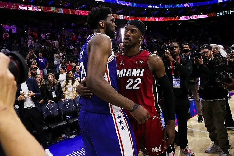NBA’de Philadelphia 76ers playofflara veda etti! Miami Heat finalde...