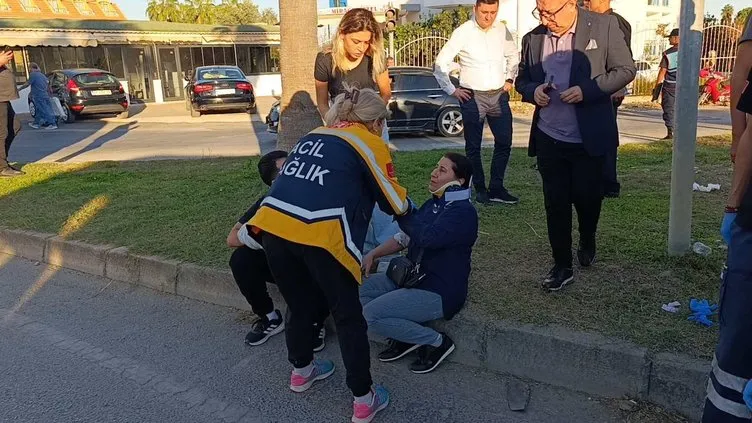 Otel çalışanlarını taşıyan iki servis çarpıştı: 13 yaralı!