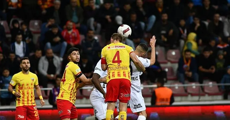 Kayserispor ile Fatih Karagümrük 2-2 berabere kaldı