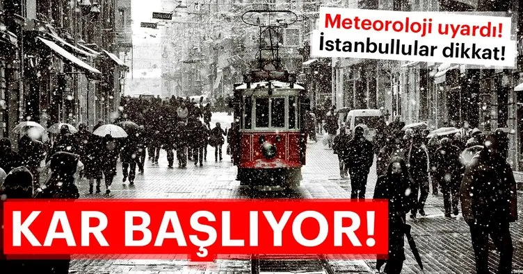 Meteoroloji ve AKOM’dan son dakika hava durumu ve kar yağışı uyarısı! İstanbul’a kar ne zaman yağacak?