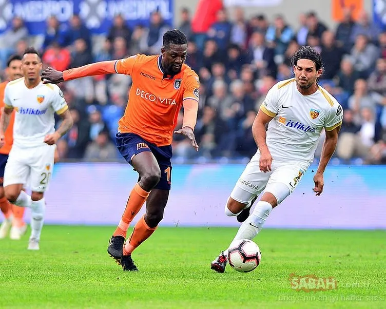 Medipol Başakşehir - Kayserispor maçından kareler