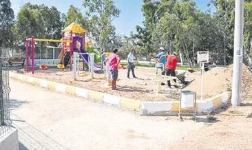 Kum Mahallesi Parkı yenileniyor