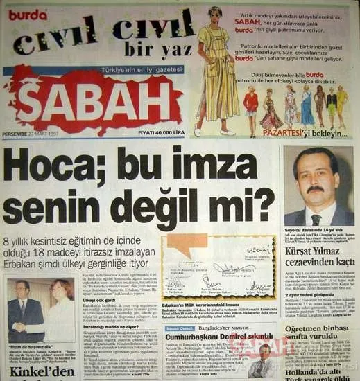 28 Şubat postmodern darbesi böyle gerçekleşti