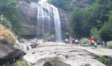 Bursa’nın doğal klıması Suuçtu Şelalesı