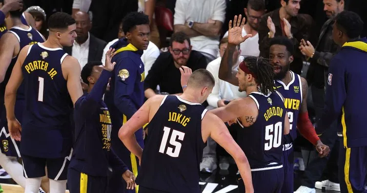 Miami Heat’i deplasmanda yenen Denver Nuggets, NBA finalinde şampiyonluk kapısını araladı!