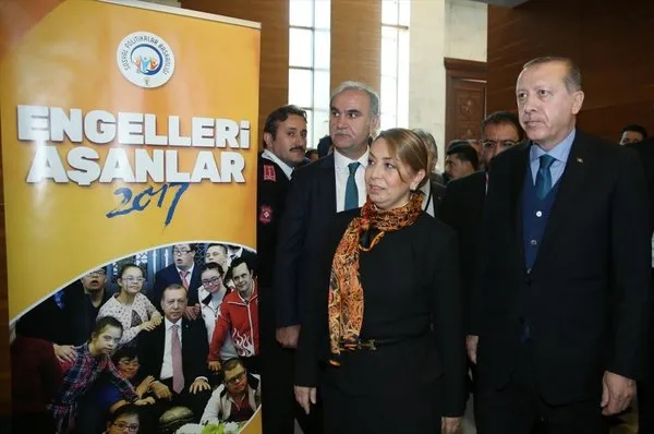 Cumhurbaşkanı Erdoğan 'Engelleri Aşanlar 2017' buluşmasına katıldı