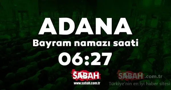 Bayram namazı saat kaçta kılınacak? Diyanet İşleri Başkanlığı 2019 İstanbul Ankara İzmir ve il il Kurban Bayram namazı saati
