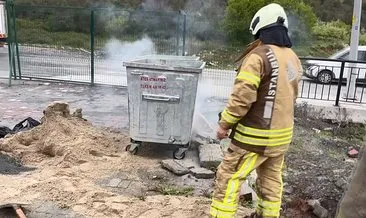 Başakşehir’de kimyasal madde paniği: Bir anda dumanlar yükseldi! #istanbul