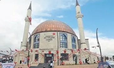 Tarsus Ayyıldız Camii törenle hizmete açıldı