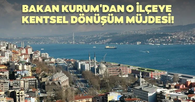 Bakan Kurum’dan Beyoğlu’nda kentsel dönüşüm müjdesi
