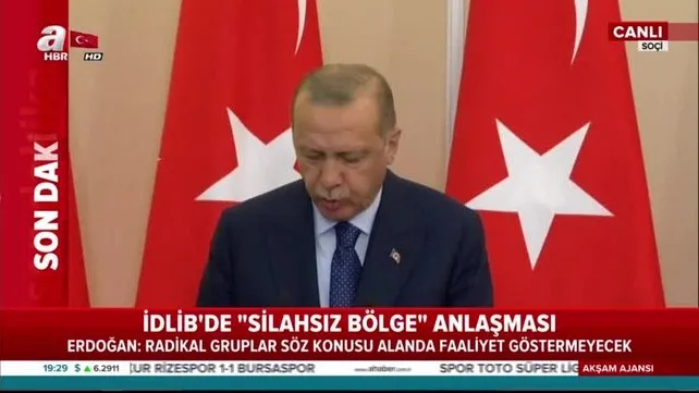 Soçi Zirvesi sonrasında, Başkan Erdoğan'dan flaş açıklamalar