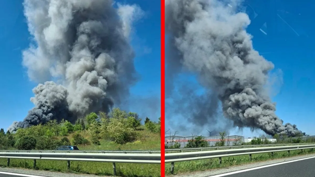 Tekirdağ'da fabrikada yangını: Dumanlar her yerden gözlendi Tekirdağ'da fabrikada yangını: Dumanlar her yerden gözlendi