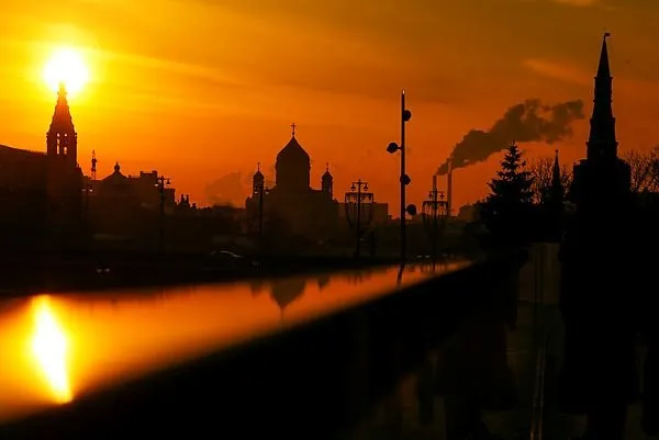 Moskova’da gün batımı