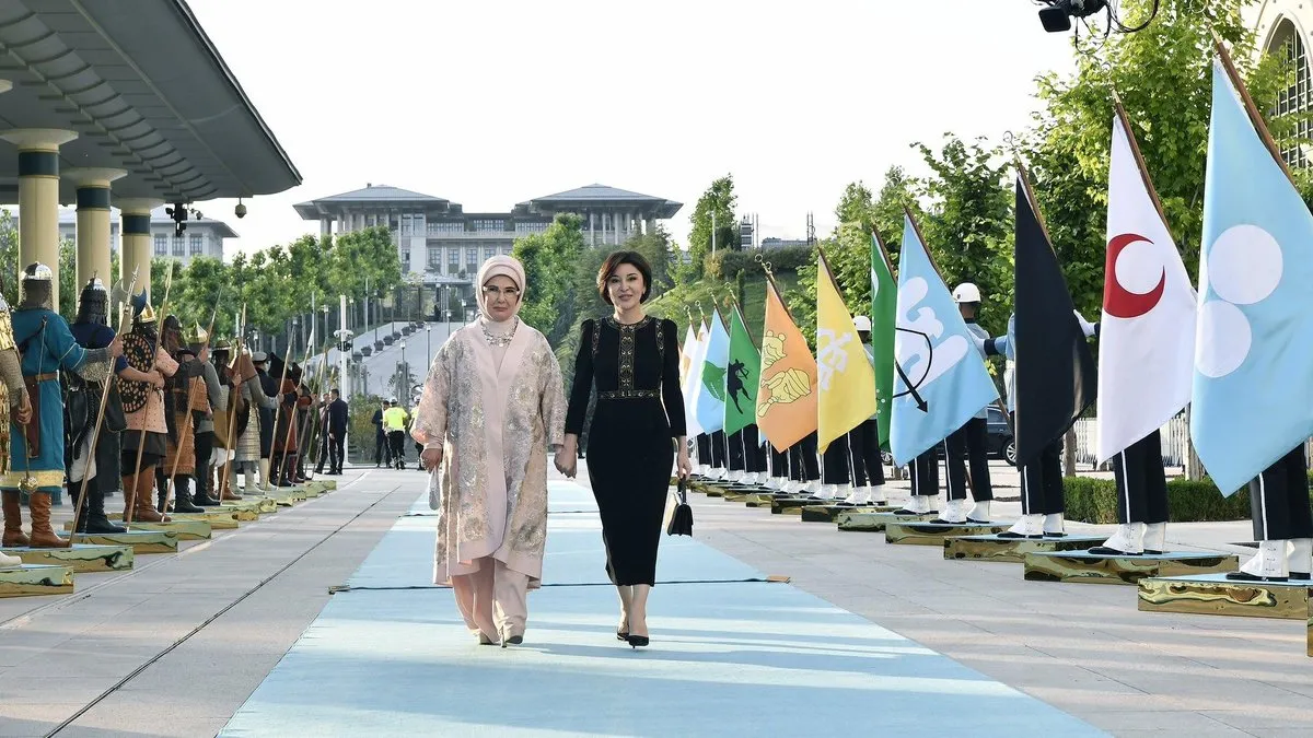 Emine Erdoğan'dan Ziroat Mirziyoyeva ile Millet Kütüphanesi'ni ziyaretine ilişkin paylaşım: