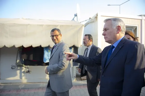 Fransa Dışişleri Bakanı Ayrault Gaziantep'te
