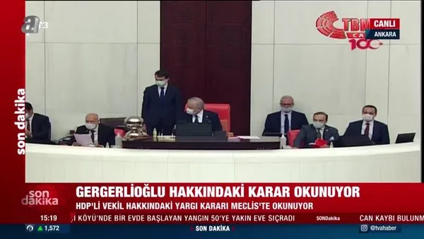 Son dakika! HDP'li Ömer Gergerlioğlu'nun vekilliği düştü | Video