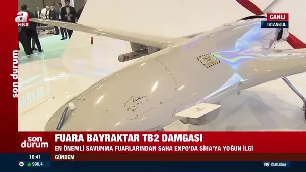 EXPO'ya BAYRAKTAR TB2 damgası | Video