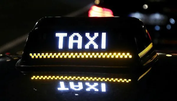 Brüksel'de Uber protestosu