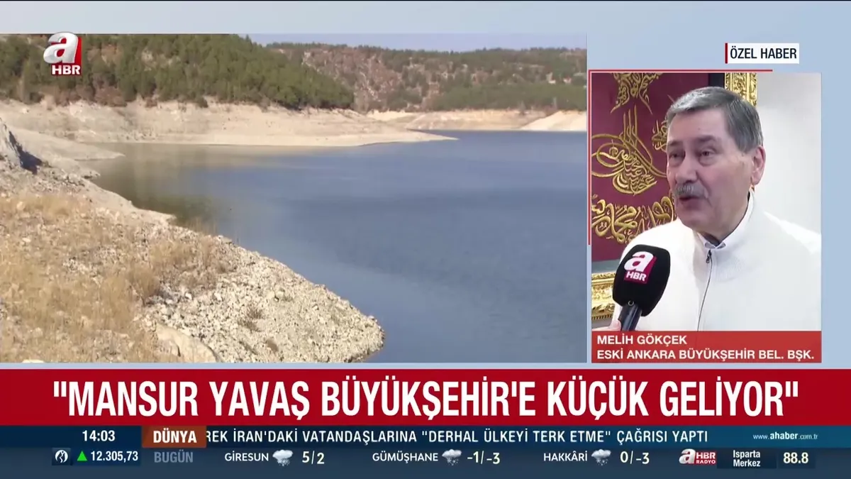 Melih Gökçek’ten Mansur Yavaş’a sert tepki: “Büyükşehir’e küçük geliyor!” | Video videosunu izle Melih Gökçek’ten Mansur Yavaş’a sert tepki: “Büyükşehir’e küçük geliyor!” | Video videosunu izle
