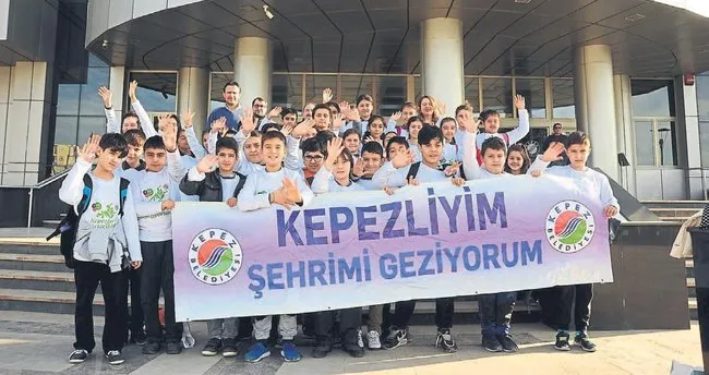 Kepezli çocuklar Antalya’yı geziyor Akdeniz Haberleri