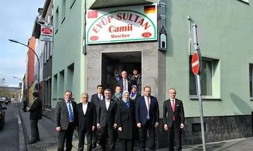 “İslam ve Müslüman Karşıtlığını İnceleme Alt Komisyonu” Almanya’da Eyüp Sultan Camisi’ni ziyaret etti