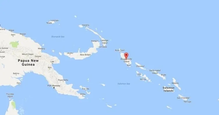 Papua Yeni Gine’de 6.6 büyüklüğünde deprem
