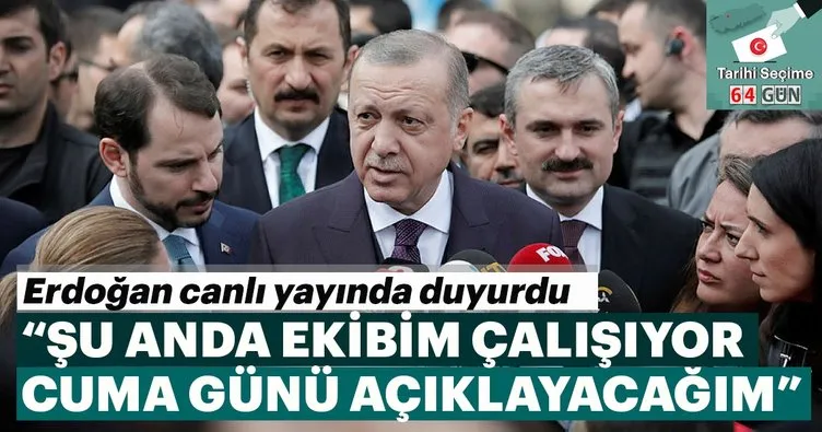 Son dakika: Cumhurbaşkanı Erdoğan’dan erken seçim öncesi flaş açıklamalar