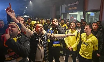 Fenerbahçe kafilesini taşıyan uçak İstanbul’a indi