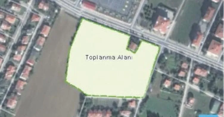 Depremde toplanma alanı mezarlık