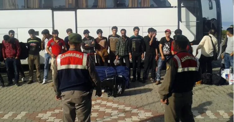Çanakkale’de 122 kaçak göçmen yakalandı