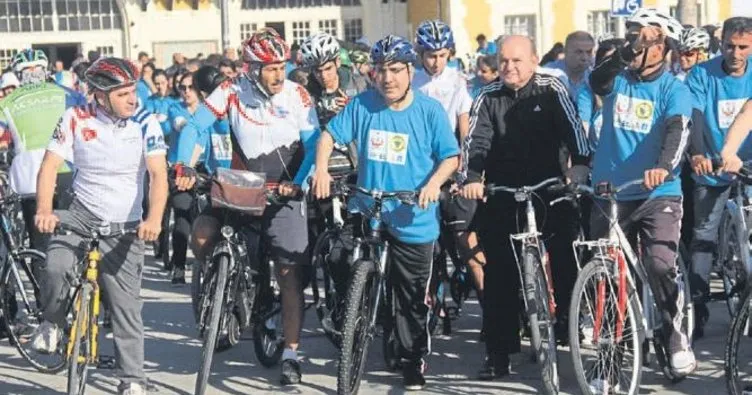 Diyabete karşı bisiklet turu