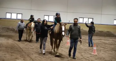 NEVÜ’de özel çocuklar için atlı aktivitelere yeniden başlandı