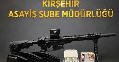 Kırşehir'de ruhsatsız silah ve uyuşturucu operasyonu! #kirsehir