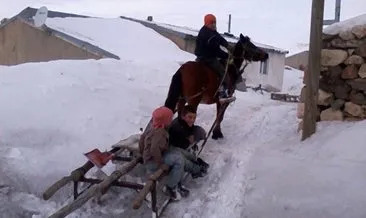 Hacıömer Köyü, eksi 23 dereceyle Türkiye’nin zirvesinde #erzurum